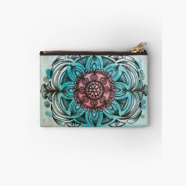 Item preview, Trickled in Teal Mandala, Zendala designed and sold by ACarlo.