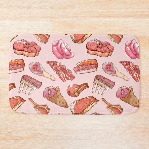Item preview, THE BEST SELLER THANKSGIVING MEAT SEAMLESS PATTERN T-SHIRT designed and sold by UNIQUE+   DESIGN.