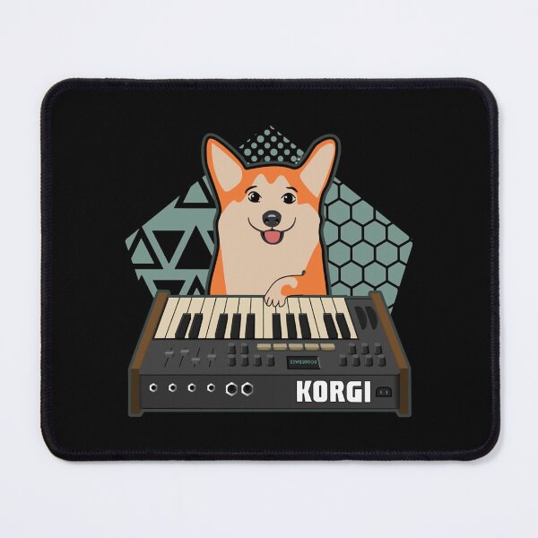 Item preview, Funny Synthesizer Fan Korgi Corgi Dog Lover Tank Top designed and sold by bberjones.