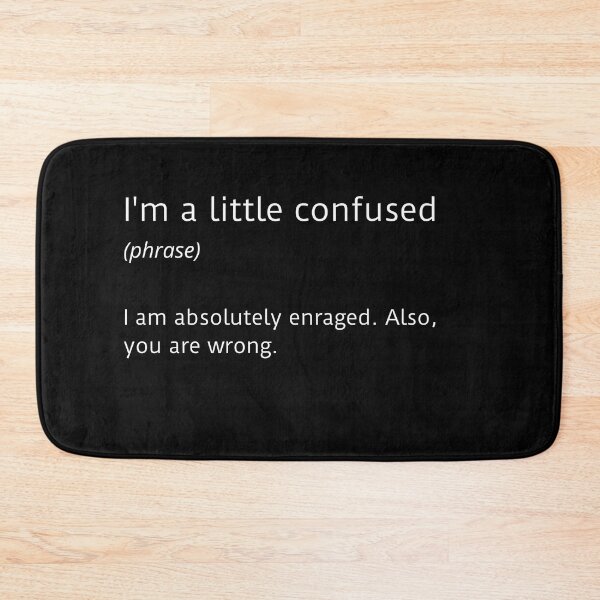 Item preview, I'm a little confused - black designed and sold by ArtsySue.
