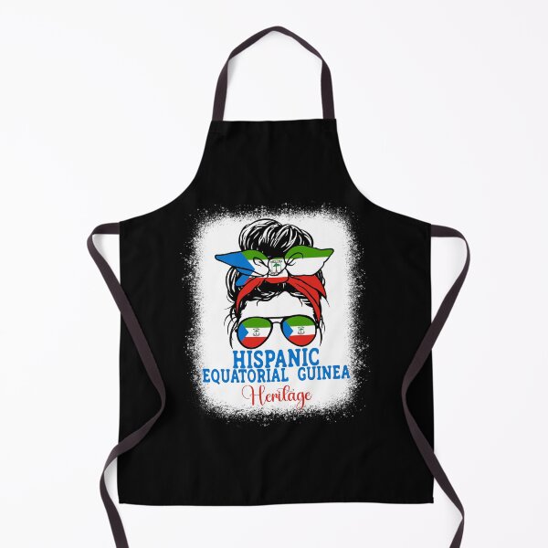 Item preview, Hispanic Heritage Month, Equatorial Guinea Flag Messy Bun Gift For Women designed and sold by biigshow.