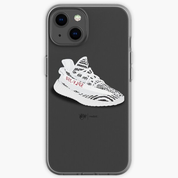 Yeezy Zebra Coque souple iPhone