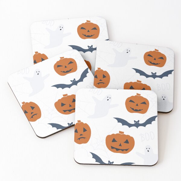 Item preview, Boo , bat and pumpkins for halloween designed and sold by JAG2B.