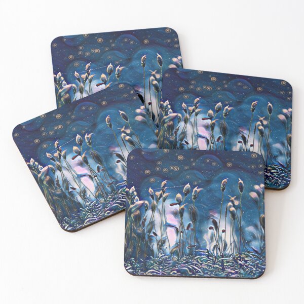 Item preview, Blue flowers designed and sold by MagiLand ⭐⭐⭐⭐⭐.