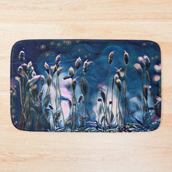Item preview, Blue flowers designed and sold by MagiLand ⭐⭐⭐⭐⭐.