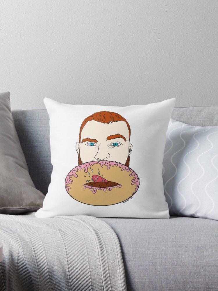 Donut Hole Throw Pillow for Sale by Octobot52