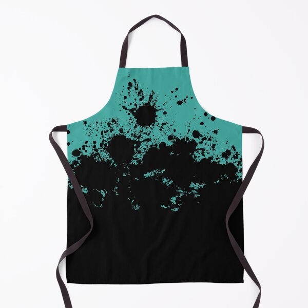 Item preview, Splatter dress black teal dark designed and sold by IMNIUM.