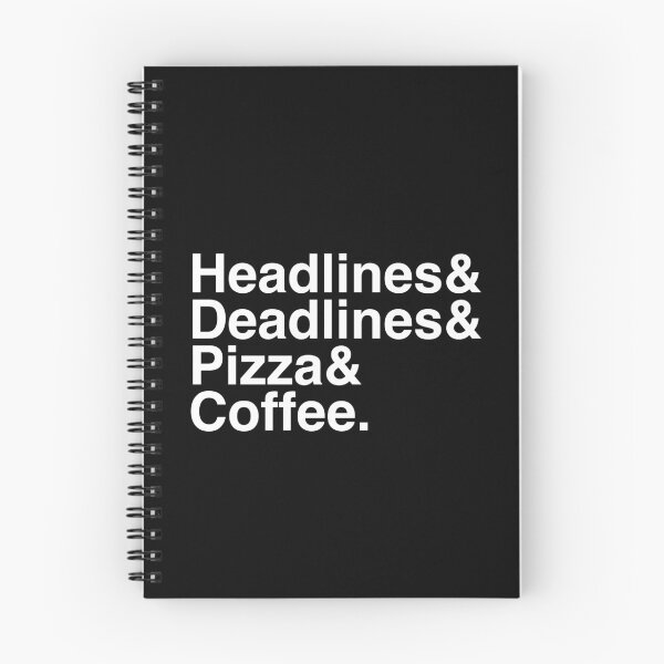 Item preview, Headlines, Deadlines, Pizza and Coffee. designed and sold by MadEDesigns.
