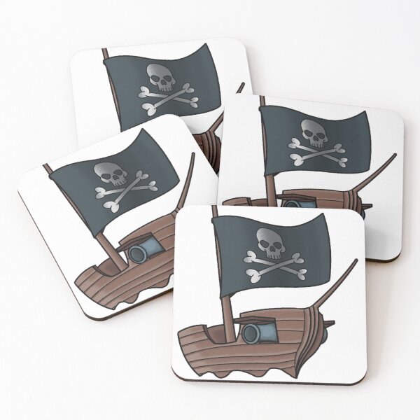 Item preview, Barco pirata designed and sold by gavmanart.