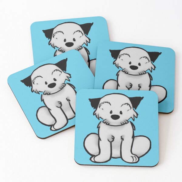 Item preview, Minimalist cartoon dog art designed and sold by ODINDISA.