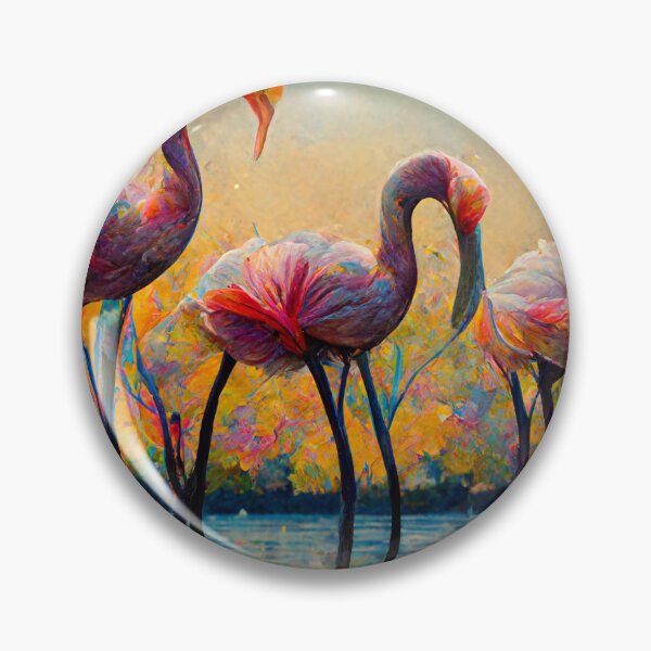 Item preview, flamingos designed and sold by good-feelings.