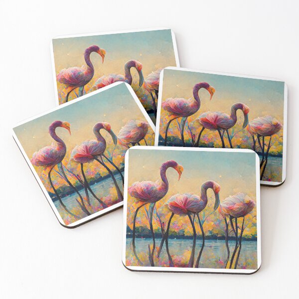 Item preview, flamingos designed and sold by good-feelings.