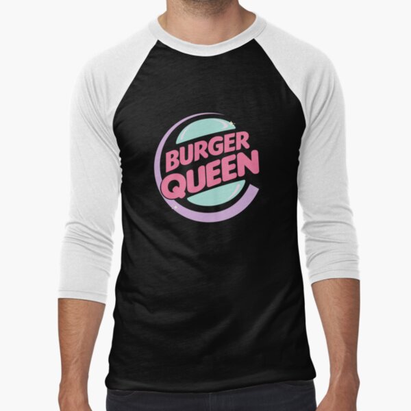 Burger Queen Camiseta ¾ estilo béisbol