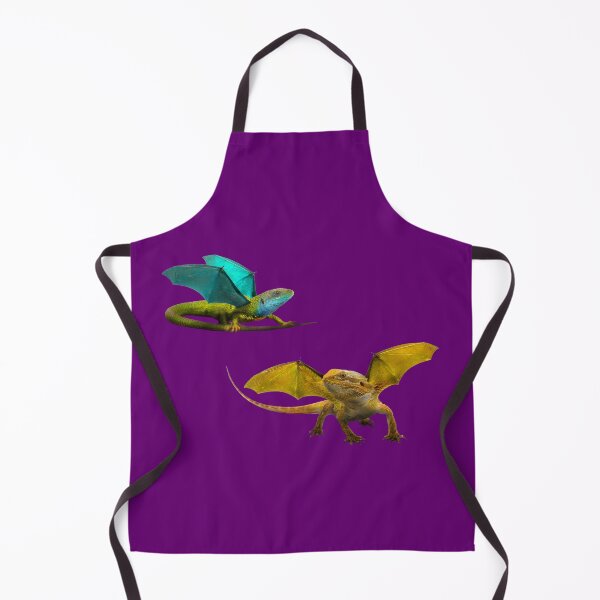 Item preview, Yellow and Blue Dragon on Purple designed and sold by Elizabeth's Music & Arts.