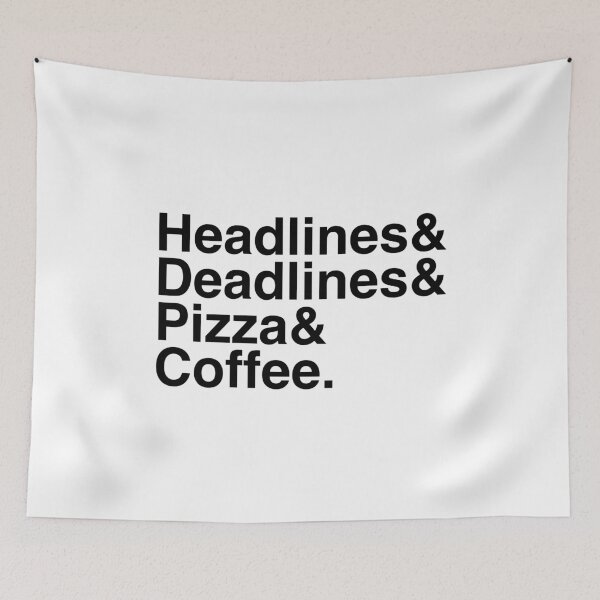Item preview, Headlines, Deadlines, Pizza, Coffee. designed and sold by MadEDesigns.