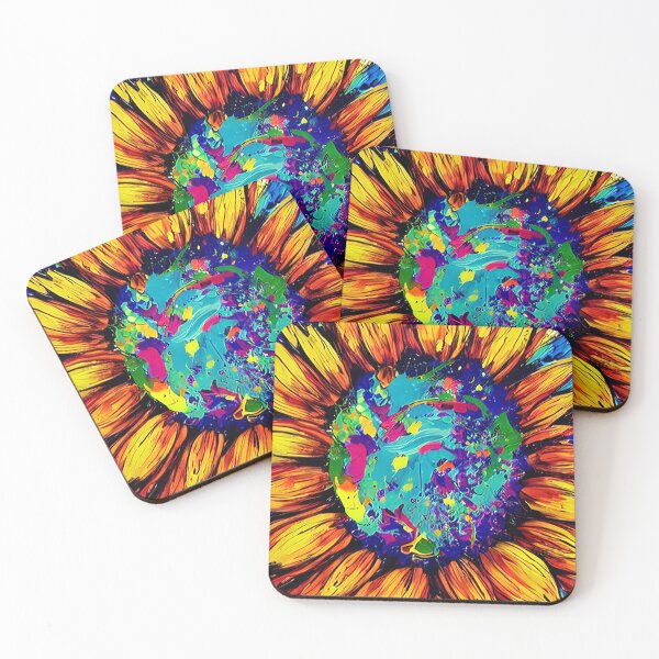 Item preview, Sunflower Contemporary Modern Artwork designed and sold by davidelder.