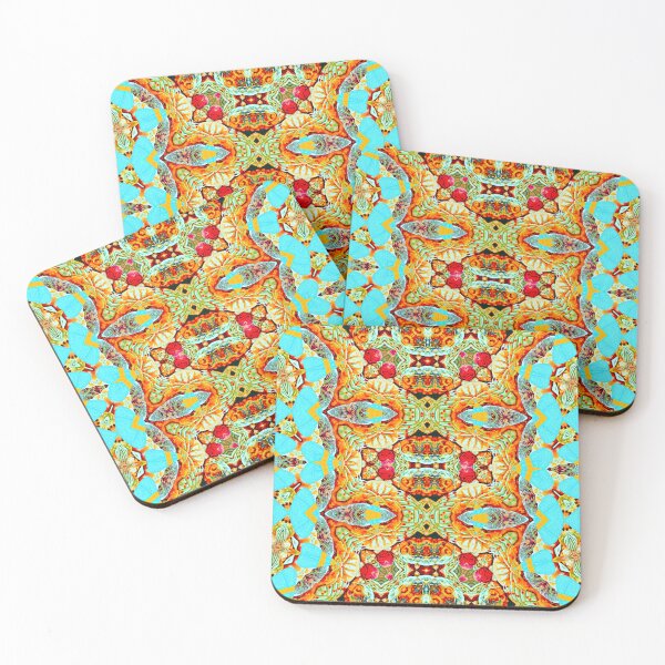 Item preview, HARMONIOUS COCKTAIL OF ARUBA SHELLFISH - UNFORGETTABLE ARUBA CHRISTMAS SOUVENIRS - ARUBAN PARADISE ISLAND ABSTRACT GEOMETRIC PAINTING - ARUBAN ABSTRACT FLAG INSPIRATION - ARUBA ONE HAPPY ISLAND. designed and sold by Ralek.