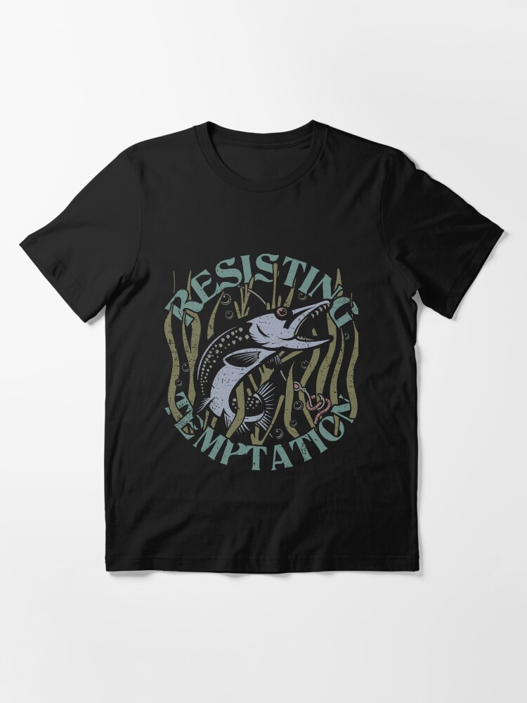 Thumbnail 2 of 7, Essential T-Shirt, Resisting Temptation designed and sold by v-nerd.