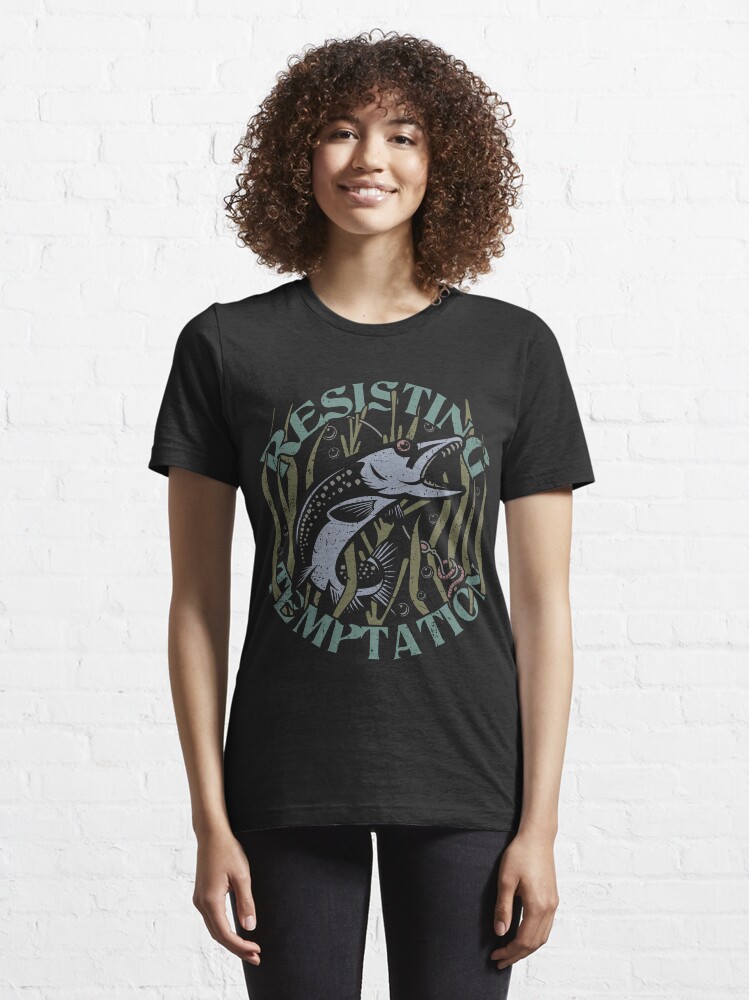 Thumbnail 6 of 7, Essential T-Shirt, Resisting Temptation designed and sold by v-nerd.