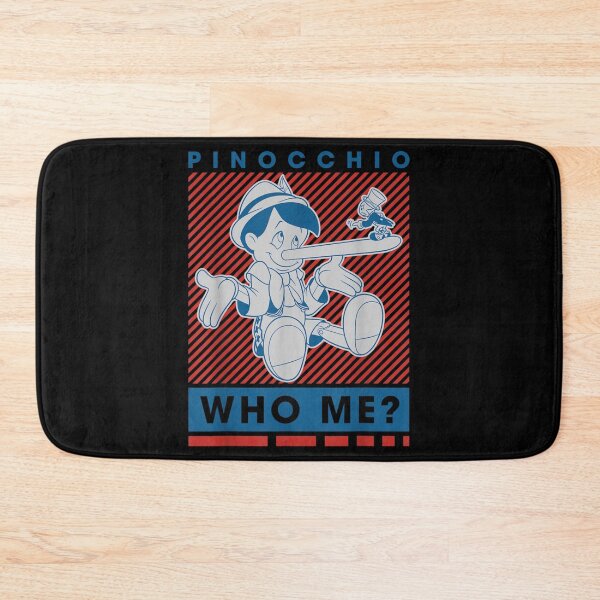 Item preview, Pinocchio and Jiminy Cricket Who Me  designed and sold by CarolRogan.