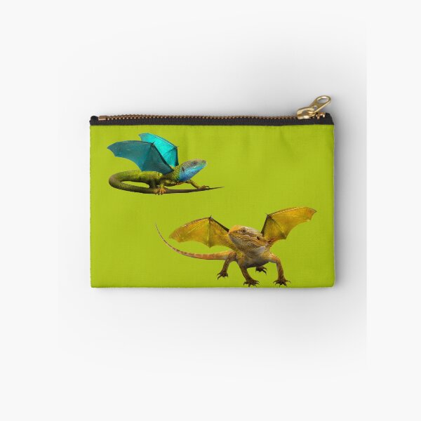 Item preview, Yellow and Blue Dragon on Chartreuse designed and sold by Elizabeth's Music & Arts.