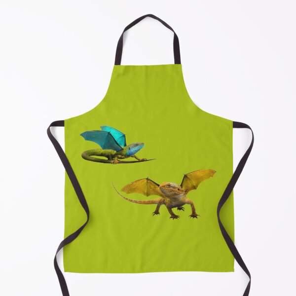 Item preview, Yellow and Blue Dragon on Chartreuse designed and sold by Elizabeth's Music & Arts.