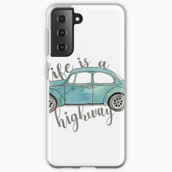 life is a highway Samsung Galaxy Soft Case