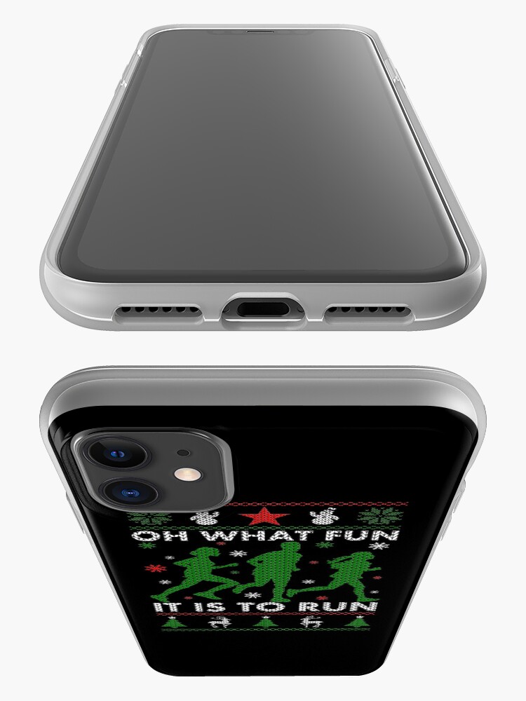 Alternative Ansicht von Hässliches Weihnachtst-stück laufen iPhone-Hülle & Cover