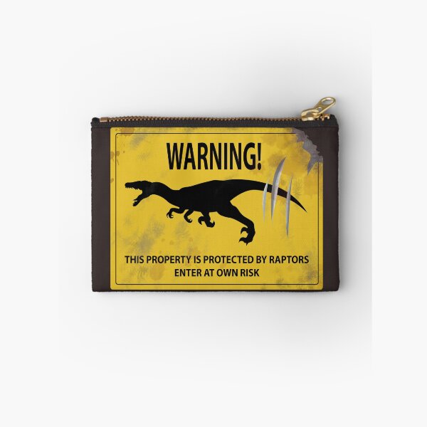 Item preview, Raptor Warning Sign designed and sold by TheKohakuDragon.