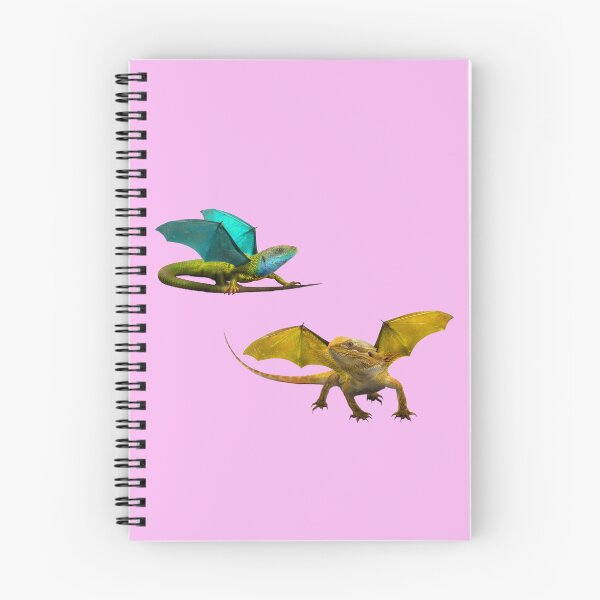 Item preview, Yellow and Blue Dragon on Pink designed and sold by Elizabeth's Music & Arts.
