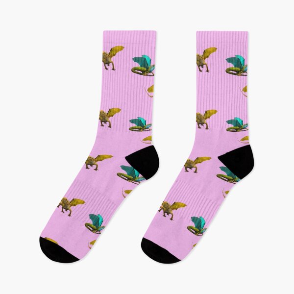 Item preview, Yellow and Blue Dragon on Pink designed and sold by Elizabeth's Music & Arts.