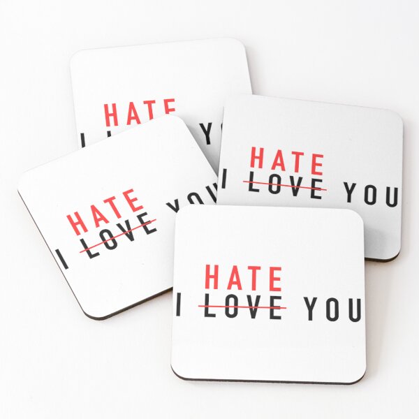 Item preview, i hate you design designed and sold by SteelAlive.