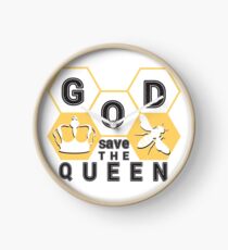 god save the queen_2 Clock