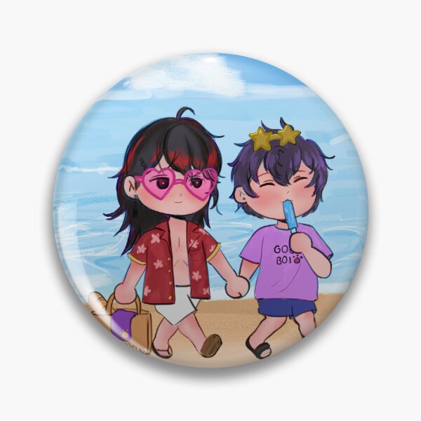 Item preview, Vox and shoto at the beach designed and sold by jus0ju.