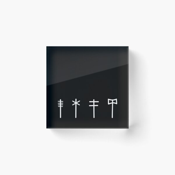 Item preview, Icon collection of ancient symbols showing types of cross or gavel. designed and sold by A Little Shop of Light.