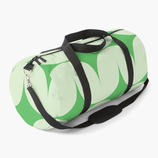 Item preview, Mid century modern white green atomic star on white designed and sold by Yasminepatterns .