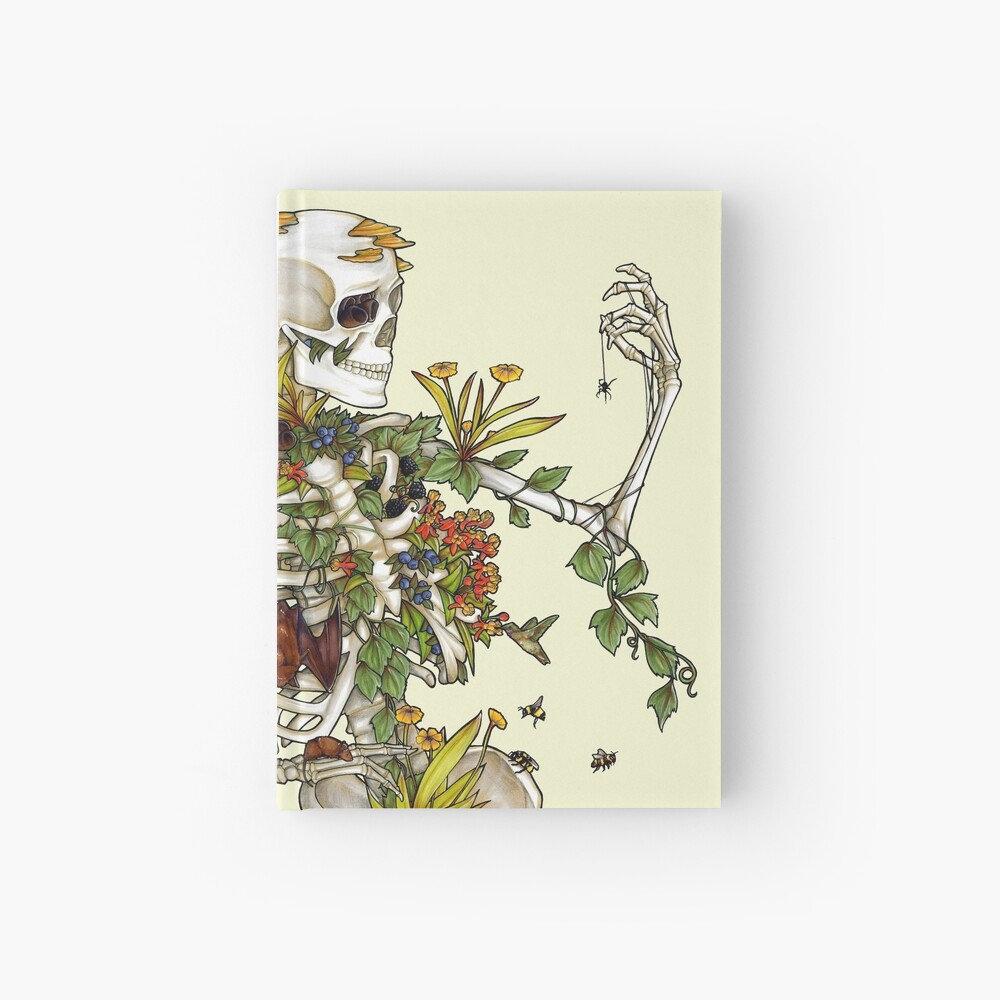 Bones and Botany Hardcover Journal