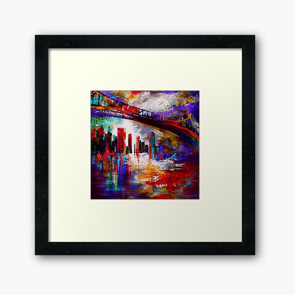 Bris-side story Framed Art Print