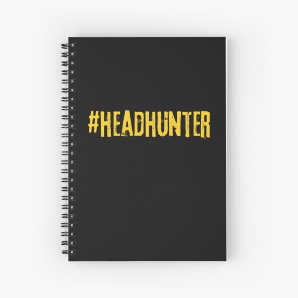 Item preview, #headhunter yellow Recruiter Hashtag designed and sold by Recruiter-Love.