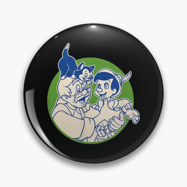Item preview, Pinocchio Geppetto and Figaro  designed and sold by CarolRogan.