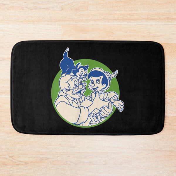 Item preview, Pinocchio Geppetto and Figaro  designed and sold by CarolRogan.