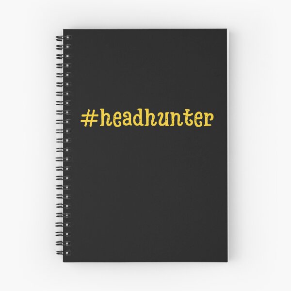Item preview, #headhunter yellow Recruiter Hashtag designed and sold by Recruiter-Love.