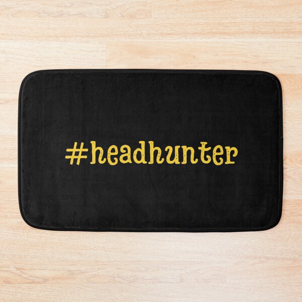 Item preview, #headhunter yellow Recruiter Hashtag designed and sold by Recruiter-Love.