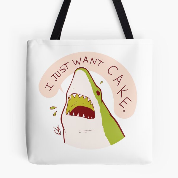 Aperçu de l'œuvre Cake Shark veut juste du gâteau créée et vendue par E Moss.