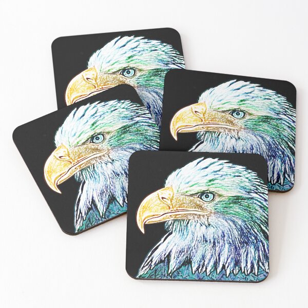 Item preview, Eagle Portrait in Technicolor designed and sold by Candice Davis.