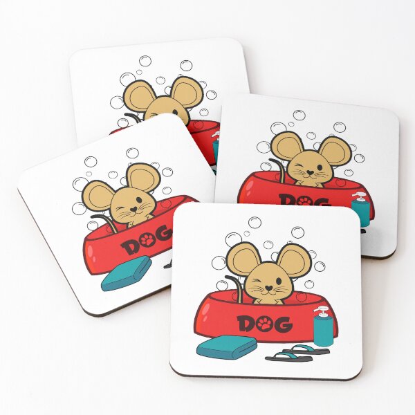 Item preview, Mouse Takes Bath designed and sold by AMERICANCHEEZ.