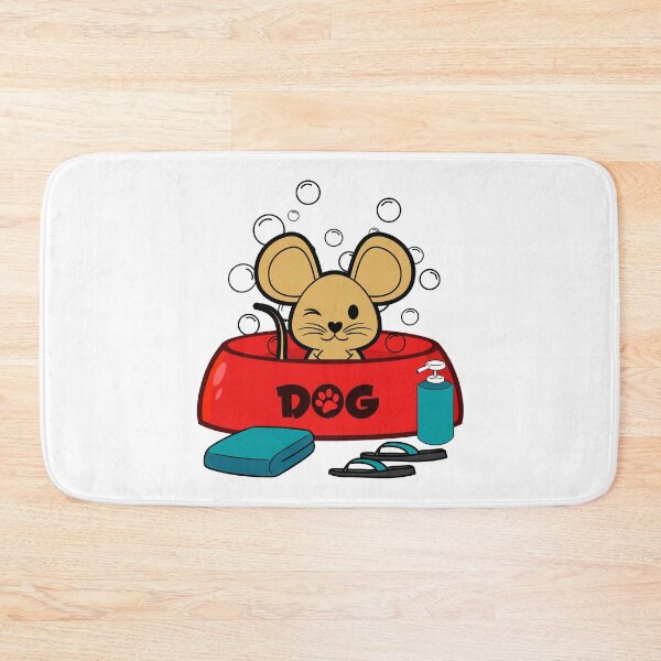 Item preview, Mouse Takes Bath designed and sold by AMERICANCHEEZ.