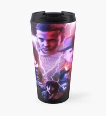 Stranger Things - Movie Poster Collage Travel Mug