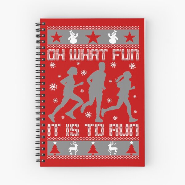 Item preview, Fun To Run Ugly Christmas Tee designed and sold by EthosWear.