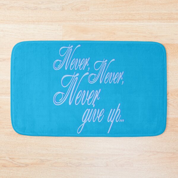 Item preview, Never give up! designed and sold by MKBL.